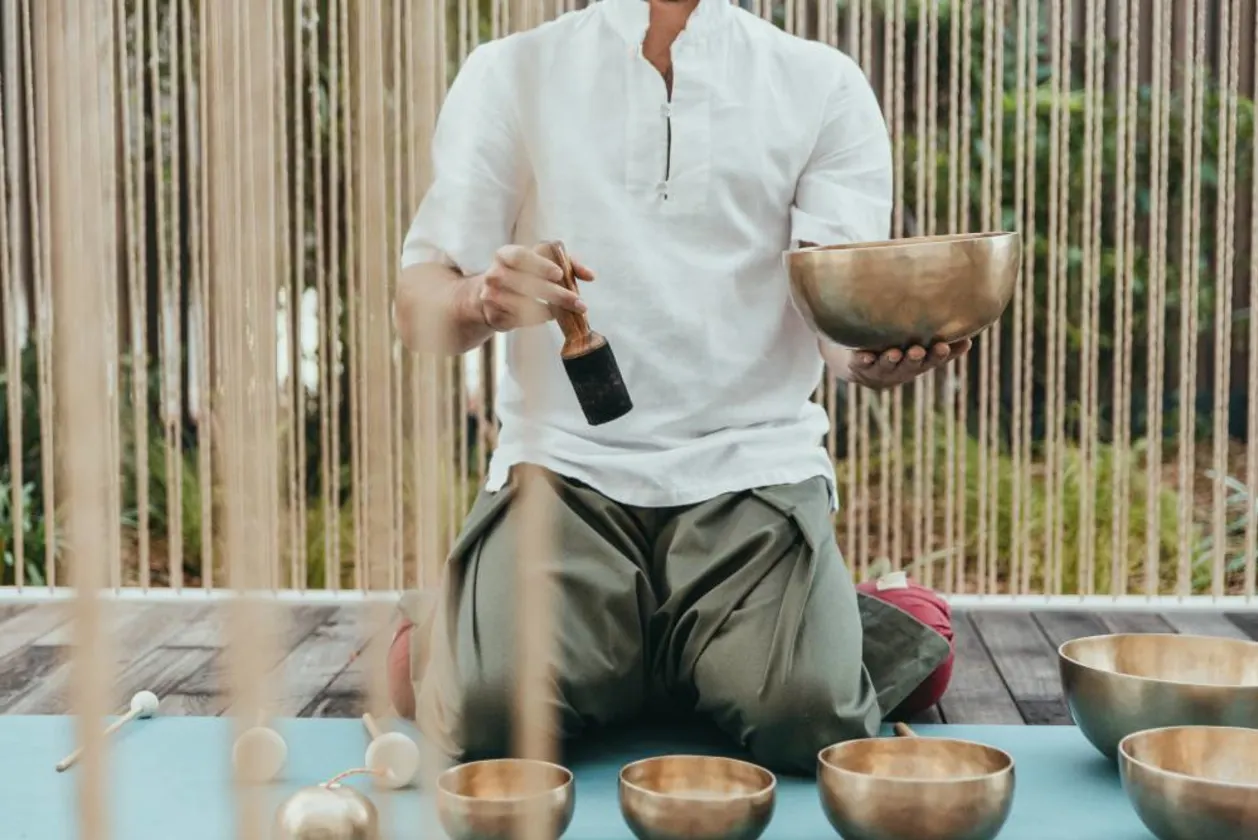 Sound healing at Maslina Resort